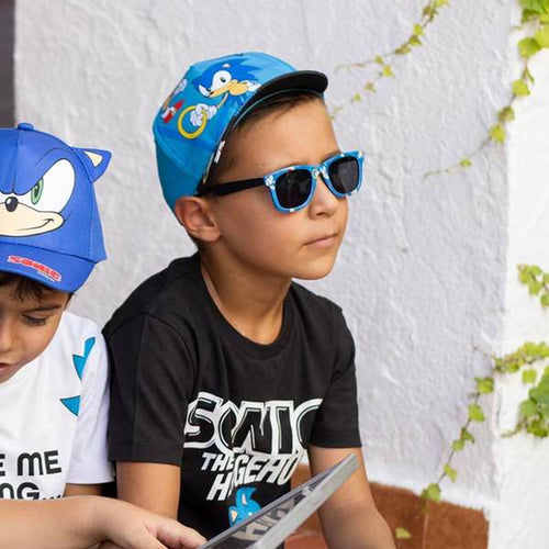 Load image into Gallery viewer, Set of cap and sunglasses Sonic 2 Pieces Children's-3
