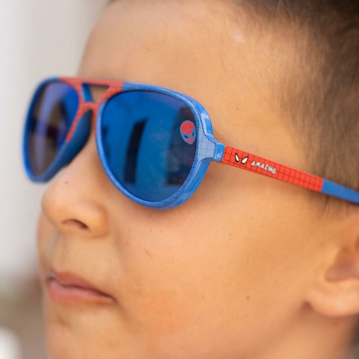 Child Sunglasses Spider-Man Blue Red-2
