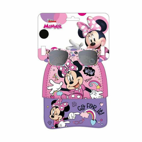 Load image into Gallery viewer, Set of cap and sunglasses Minnie Mouse 2 Pieces Children&#39;s-0
