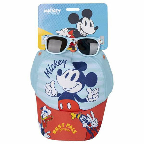 Load image into Gallery viewer, Set of cap and sunglasses Mickey Mouse 2 Pieces Children's-0
