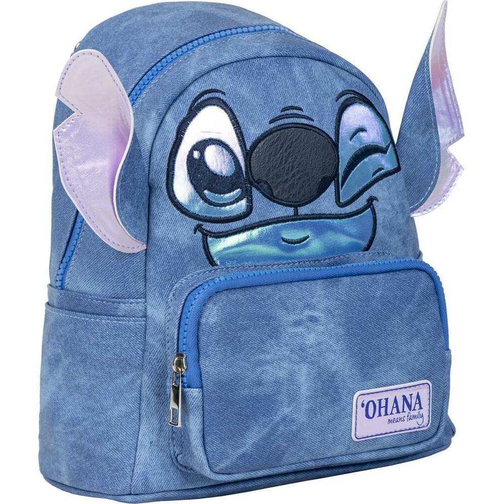 Casual Backpack Stitch Blue-4