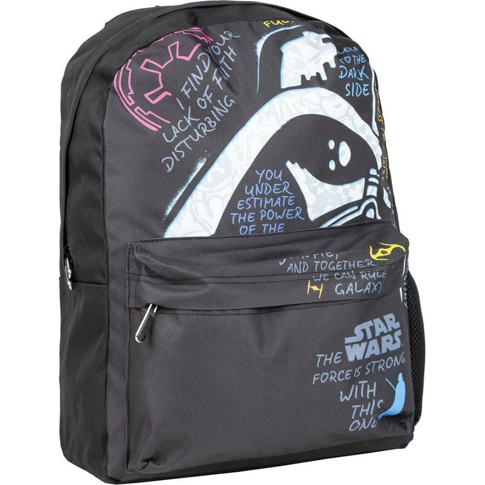 Casual Backpack Star Wars Black 32 x 4 x 42 cm-0