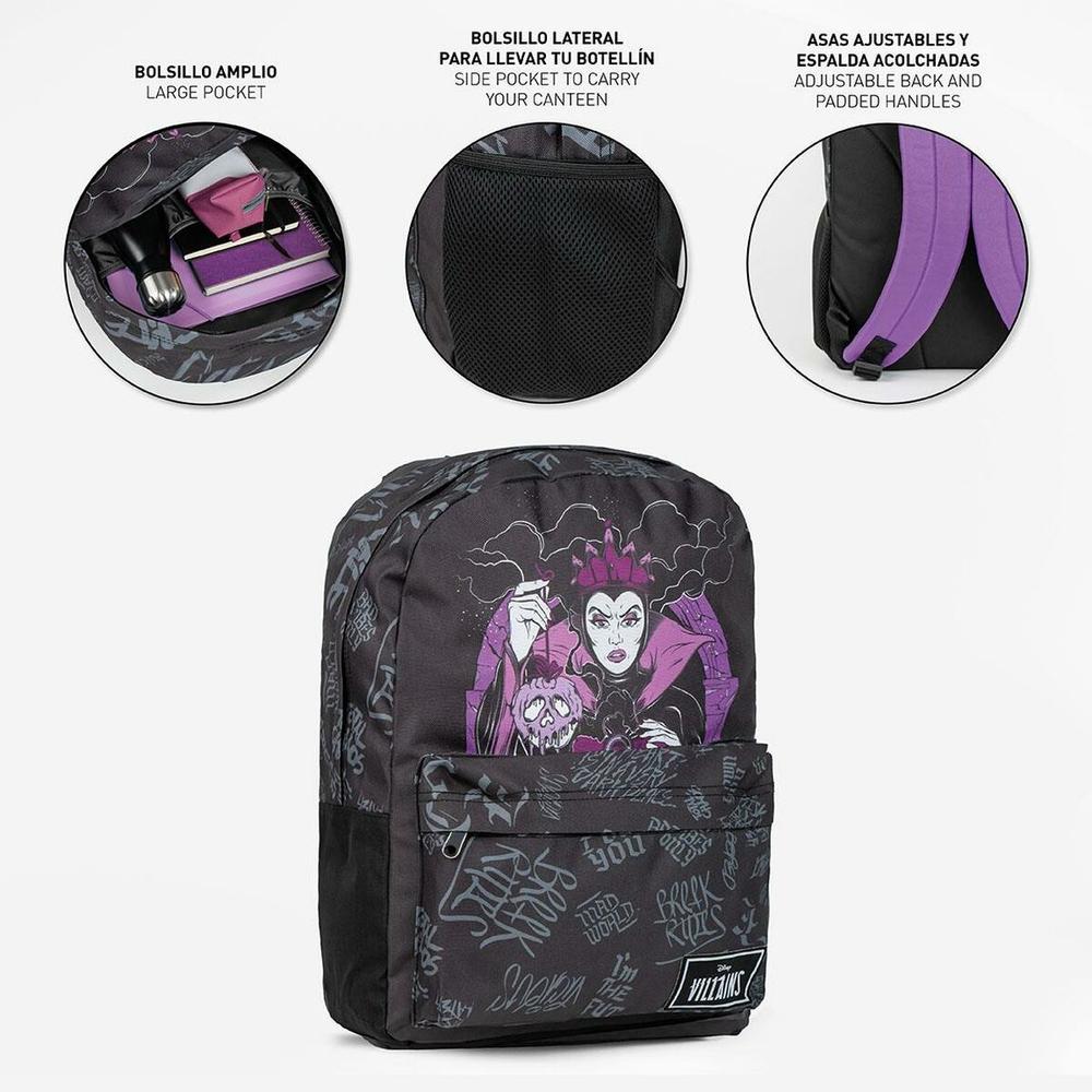 Casual Backpack Disney Black 32 x 4 x 42 cm-4