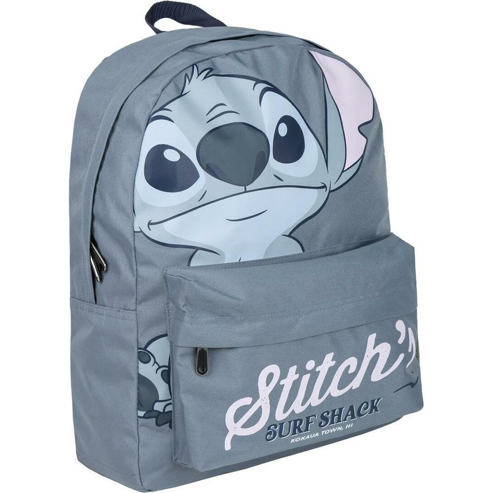 Casual Backpack Stitch Blue 32 x 4 x 42 cm-0