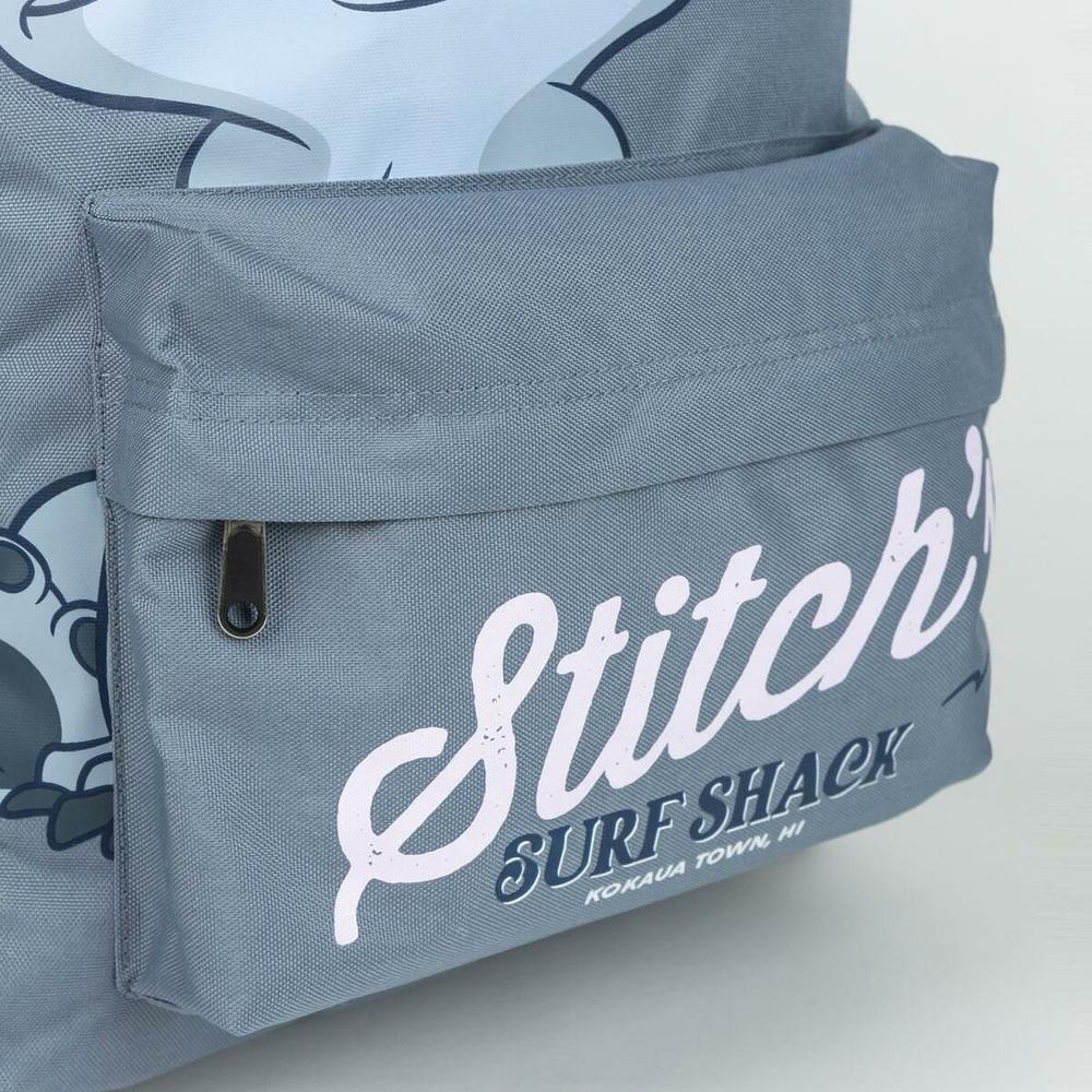 Casual Backpack Stitch Blue 32 x 4 x 42 cm-6