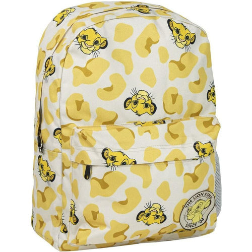 Load image into Gallery viewer, Casual Backpack The Lion King Beige 32 x 4 x 42 cm-0
