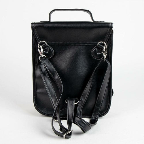 Load image into Gallery viewer, Casual Backpack Wednesday Black 22,5 x 22,5 x 7 cm-1
