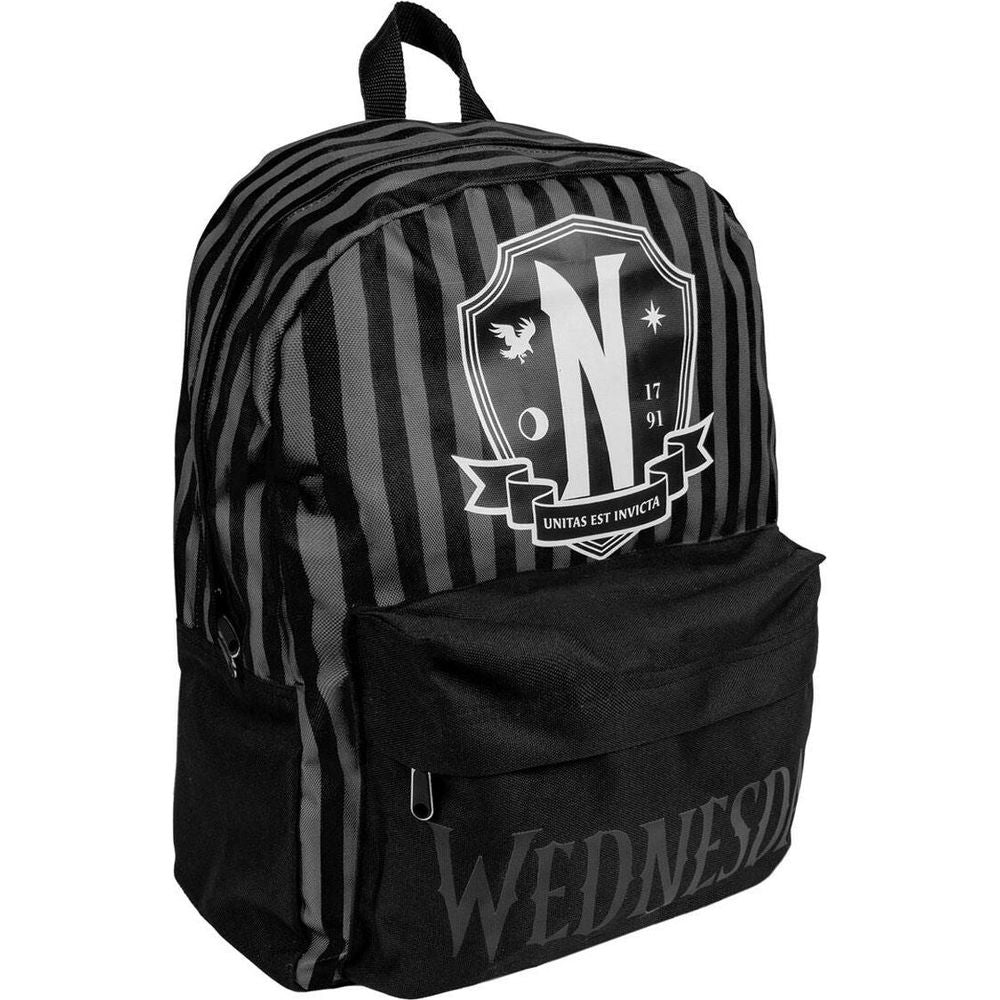 Casual Backpack Wednesday Black 32 x 12 x 42 cm-0