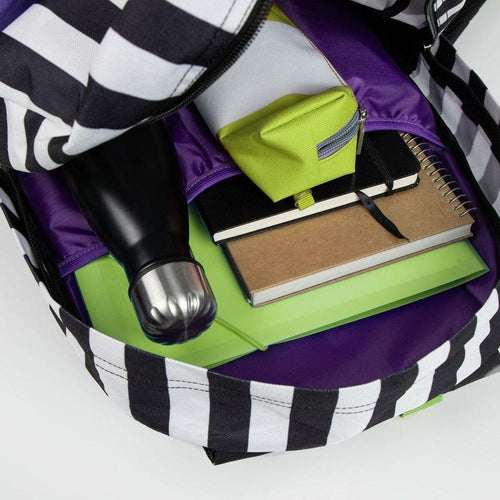 Load image into Gallery viewer, Casual Backpack Beetlejuice Multicolour 32 x 12 x 42 cm-4
