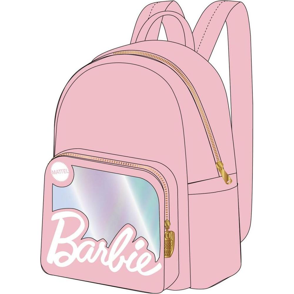 Casual Backpack Barbie Pink-3