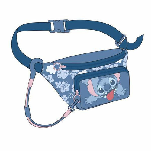 Load image into Gallery viewer, Belt Pouch Stitch Blue 25,0 x 11,0 x 1,6 cm-0
