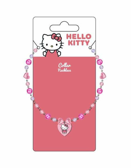 Girl's Necklace Hello Kitty Fuchsia-0