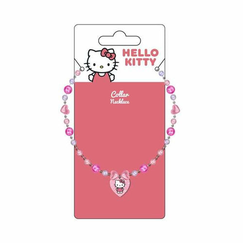 Load image into Gallery viewer, Girl's Necklace Hello Kitty Fuchsia-0
