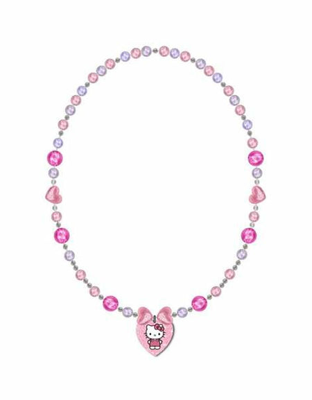 Girl's Necklace Hello Kitty Fuchsia-1