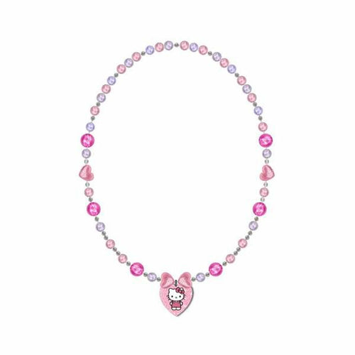 Load image into Gallery viewer, Girl's Necklace Hello Kitty Fuchsia-1
