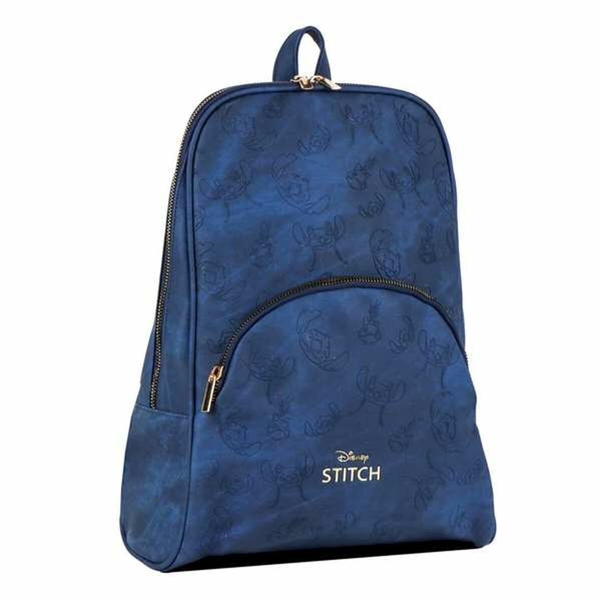 Casual Backpack Stitch Blue 27,1 x 34 x 12 cm-0