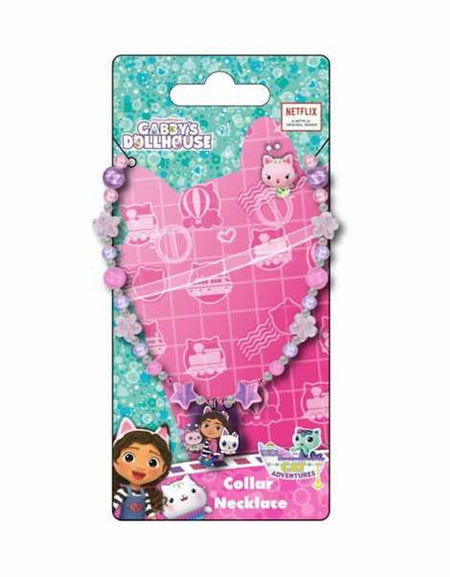 Girl's Necklace Gabby's Dollhouse Pink-0