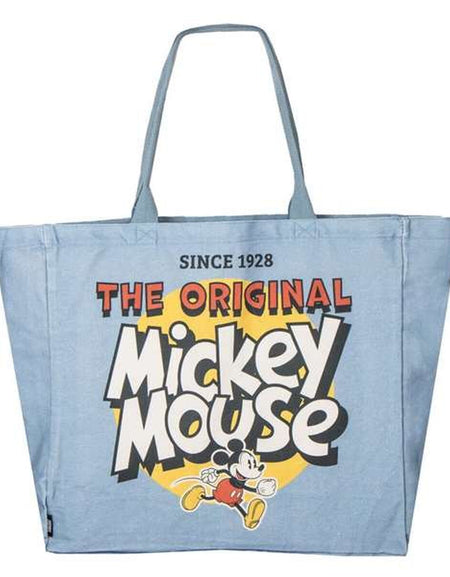 Shopping Bag Mickey Mouse Blue 48 x 43 x 17 cm-0