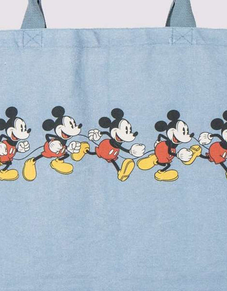 Shopping Bag Mickey Mouse Blue 48 x 43 x 17 cm-1