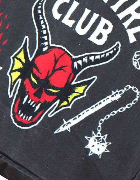 Shopping Bag Stranger Things Black 48 x 43 x 17 cm-1