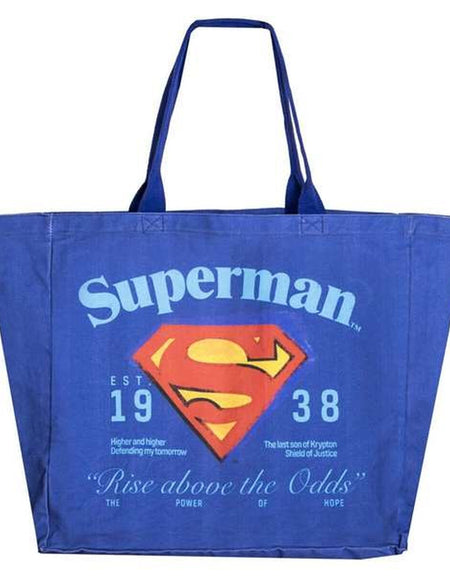 Shopping Bag Superman Dark blue 48 x 43 x 17 cm-0