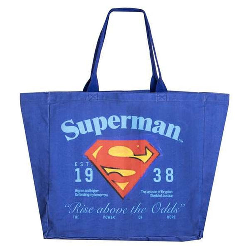 Load image into Gallery viewer, Shopping Bag Superman Dark blue 48 x 43 x 17 cm-0
