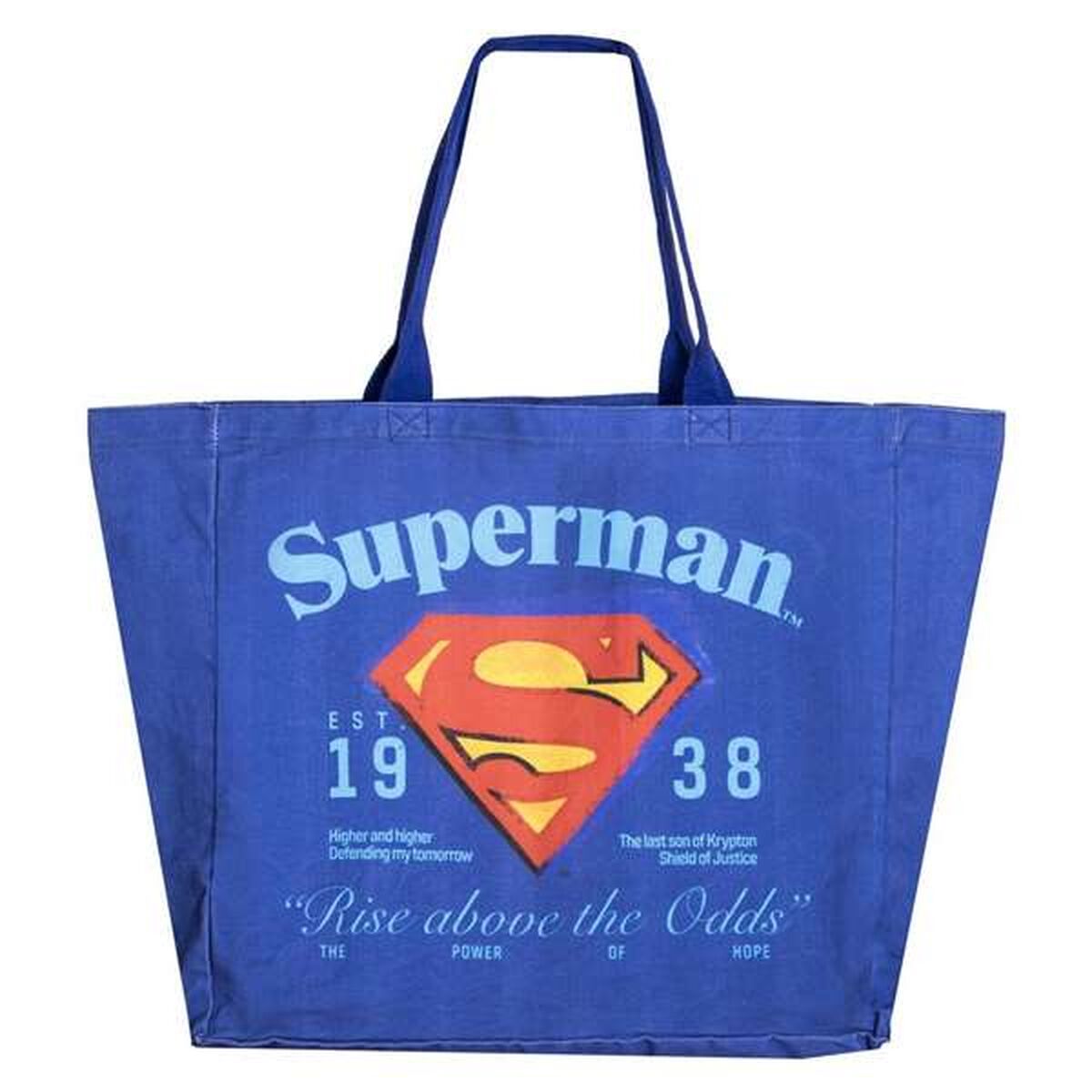 Shopping Bag Superman Dark blue 48 x 43 x 17 cm-0