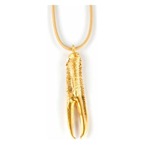 Load image into Gallery viewer, Ladies&#39; Necklace Shabama Tuent Cool Brass Flash gold-plated Nylon Beige 1 m-0
