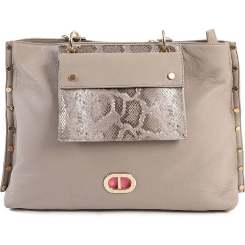 Load image into Gallery viewer, Dee Ocleppo Womens Handbag GM2000 MIAMI PITONE MARMO ROCCIA
