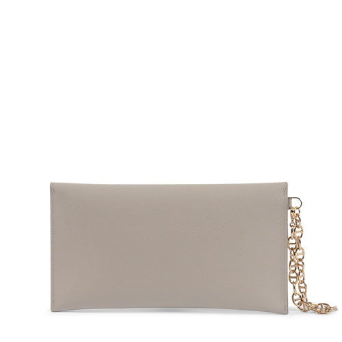 Load image into Gallery viewer, Dee Ocleppo Womens Clutch DC220 LOGO PALMELLATO TAUPE
