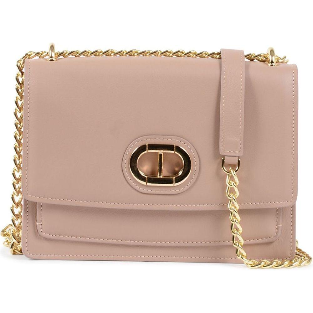 Dee Ocleppo Women's Crossbody PB05N Sauvage Nude - Exquisite Leather Elegance