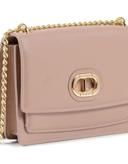 Dee Ocleppo Women's Crossbody PB05N Sauvage Nude - Exquisite Leather Elegance