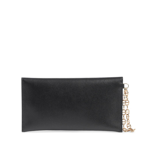 Load image into Gallery viewer, Dee Ocleppo Womens Clutch DC220 LOGO PALMELLATO BLACK
