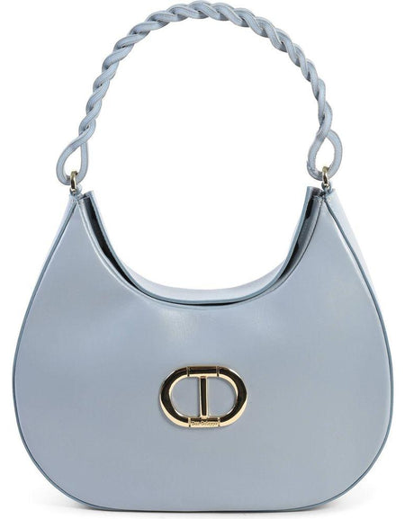 Big Torino - Light Blue Luxurious Designer Handbag