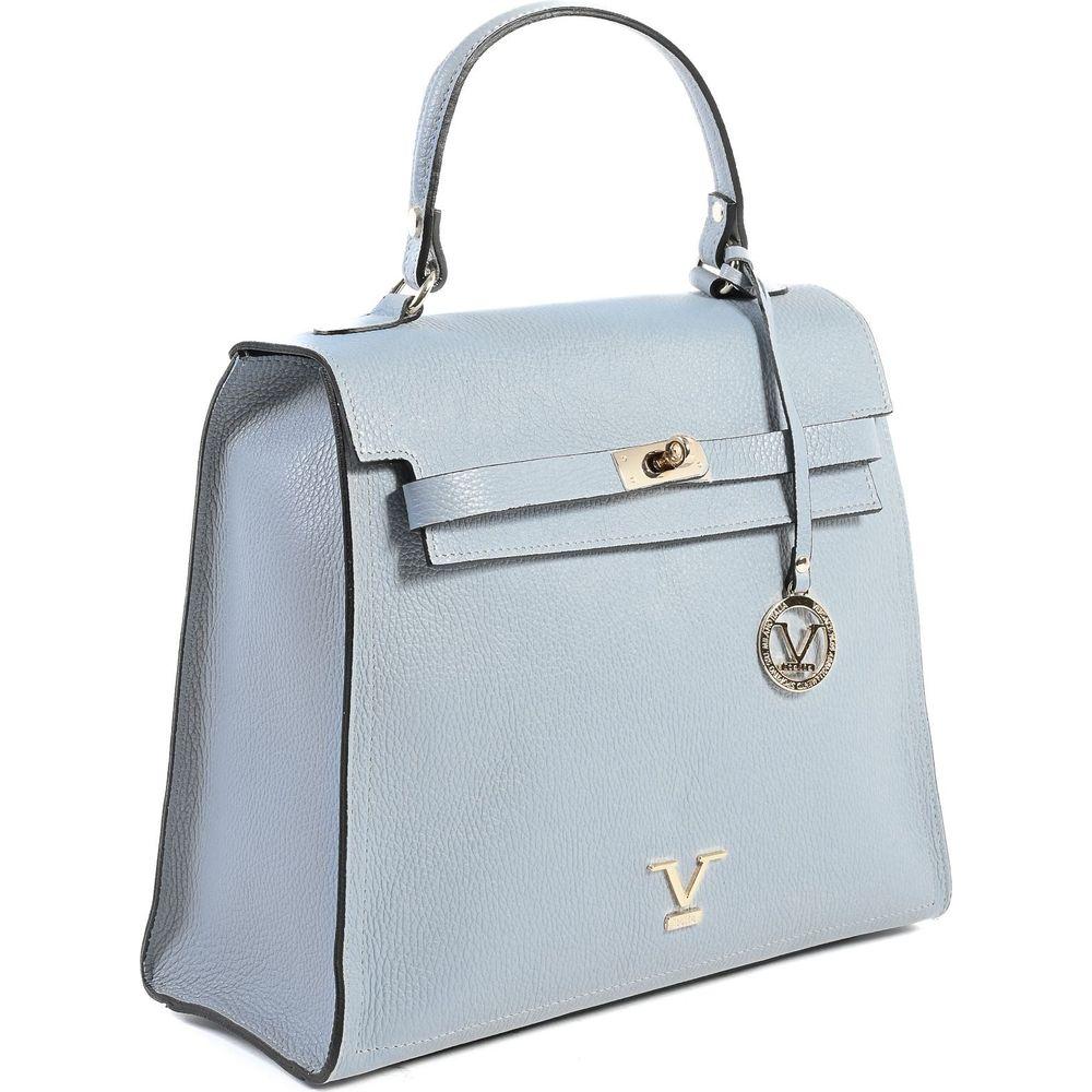 V Italia Womens Handbag Light Blue BG12010 DOLLARO AZZURRO