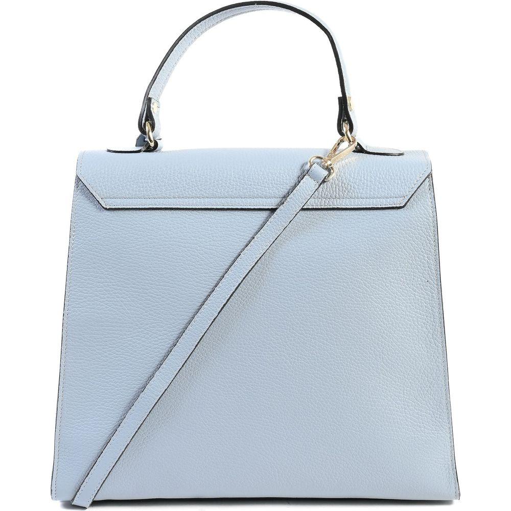 V Italia Womens Handbag Light Blue BG12010 DOLLARO AZZURRO