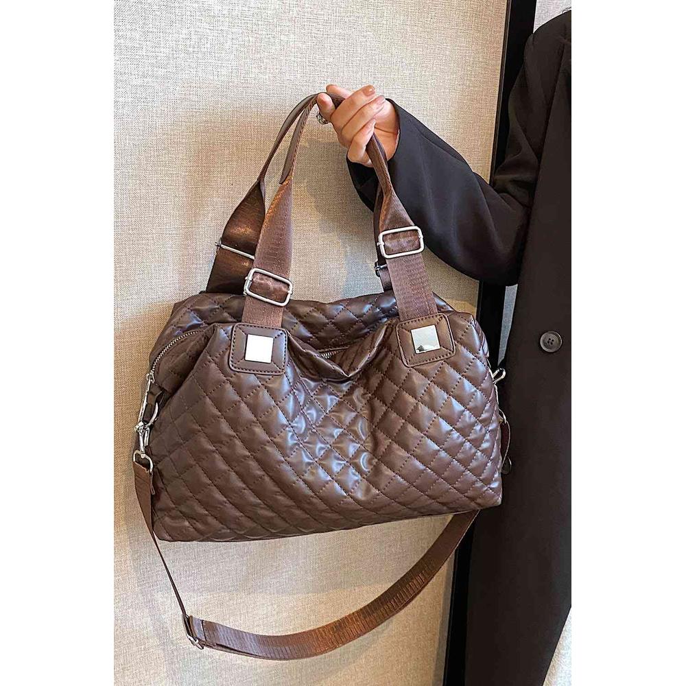 Elegant PU Leather Oversize Handbag