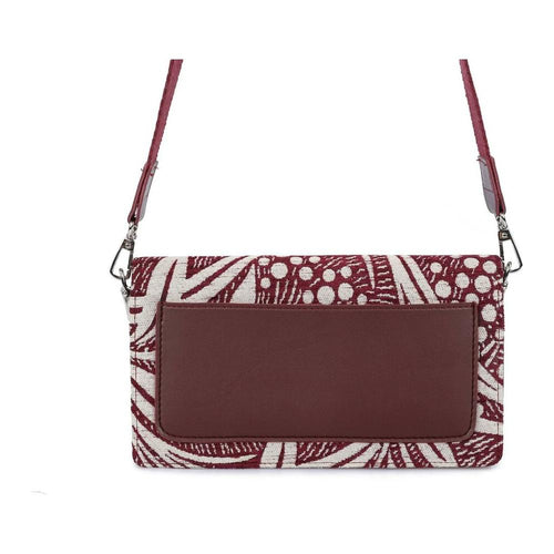 Load image into Gallery viewer, Women&#39;s Handbag Laura Ashley CRESTON-FLOWER-CLARET-RED Grey 24 x 13 x 3 cm-1
