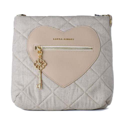 Load image into Gallery viewer, Women&#39;s Handbag Laura Ashley DIXIE-CREAM Grey 24 x 24 x 9 cm-0
