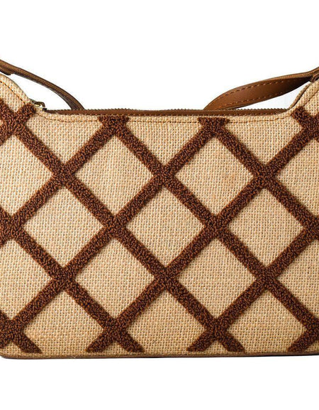 Women's Handbag Laura Ashley SALWAY-QUILTED-TAN Brown 28 x 17 x 7 cm-0