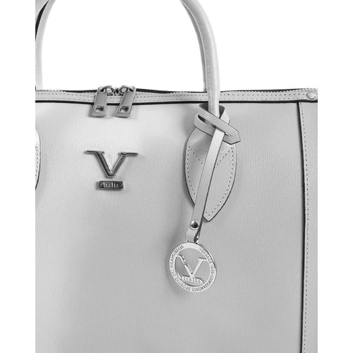 Load image into Gallery viewer, V Italia Womens Handbag Grey V014-S SAFFIANO GRIGIO
