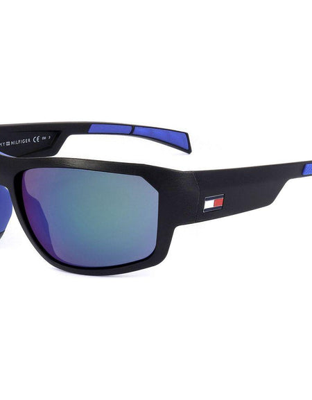 Tommy Hilfiger Mens Sunglasses TH 1722 S 0VK 61 16 125 MATTE BLACK
