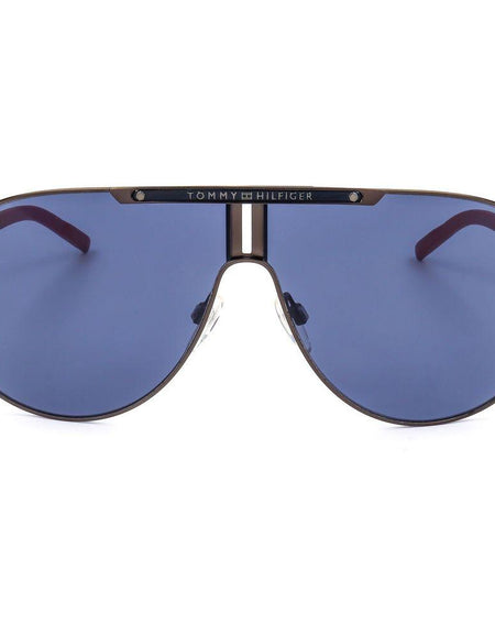 Tommy Hilfiger Mens Sunglasses TH 1801 S SVK 67 07 135 MATTE RUTHENIUM
