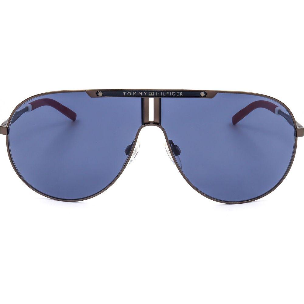 Tommy Hilfiger Mens Sunglasses TH 1801 S SVK 67 07 135 MATTE RUTHENIUM