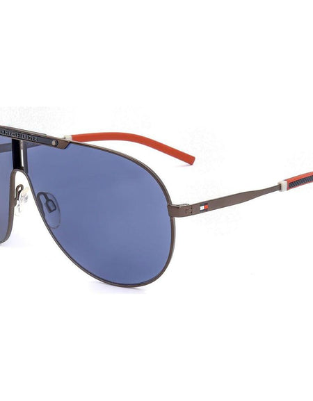 Tommy Hilfiger Mens Sunglasses TH 1801 S SVK 67 07 135 MATTE RUTHENIUM