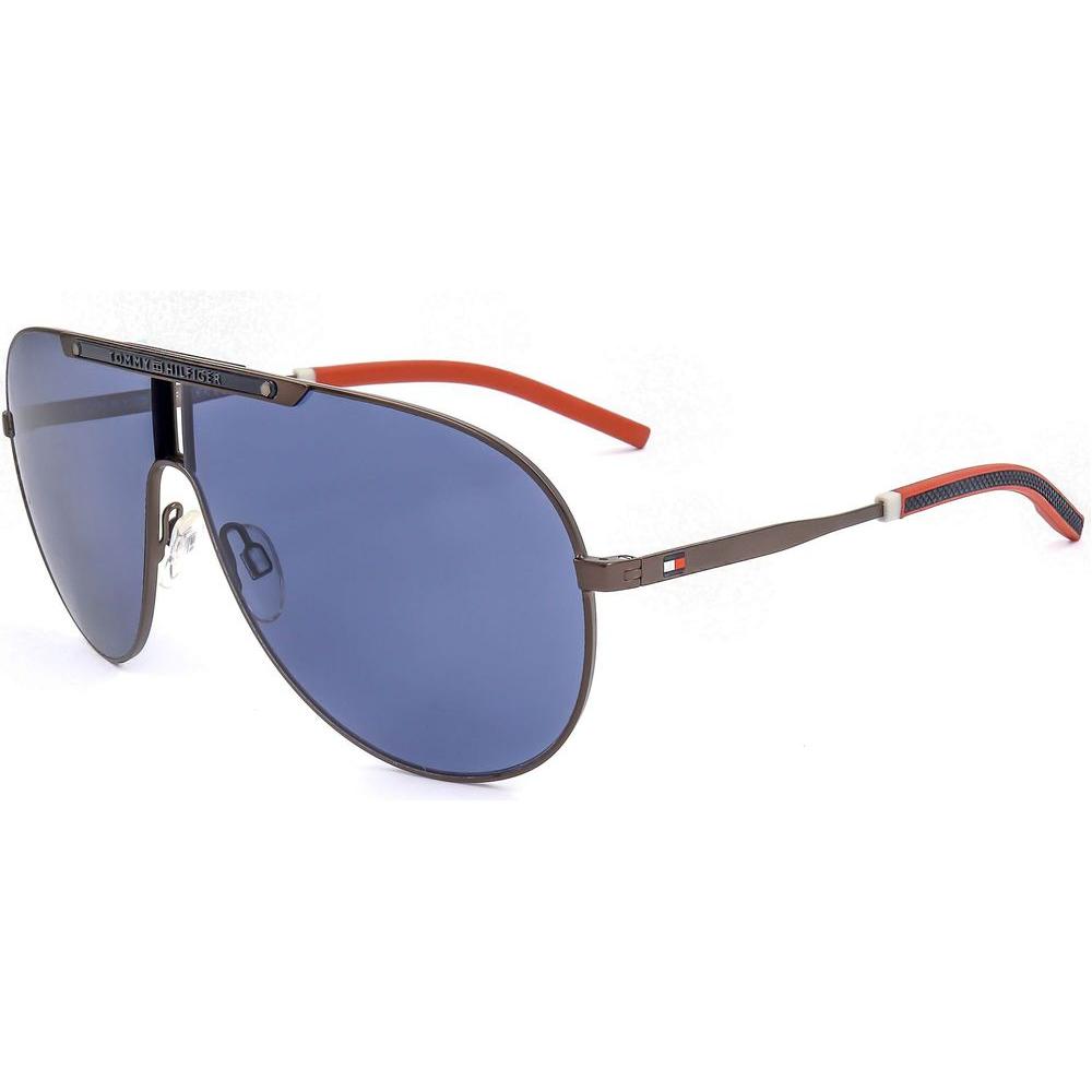 Tommy Hilfiger Mens Sunglasses TH 1801 S SVK 67 07 135 MATTE RUTHENIUM