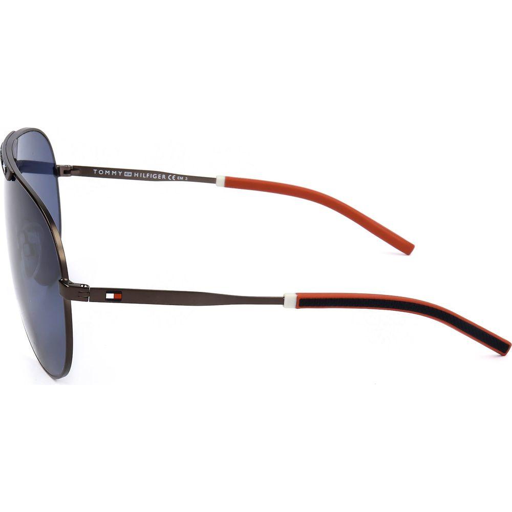 Tommy Hilfiger Mens Sunglasses TH 1801 S SVK 67 07 135 MATTE RUTHENIUM