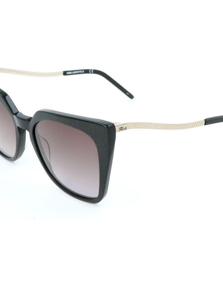 Karl Lagerfeld Womens Sunglasses KL956S 004 54 18 140 BLACK GLITTER