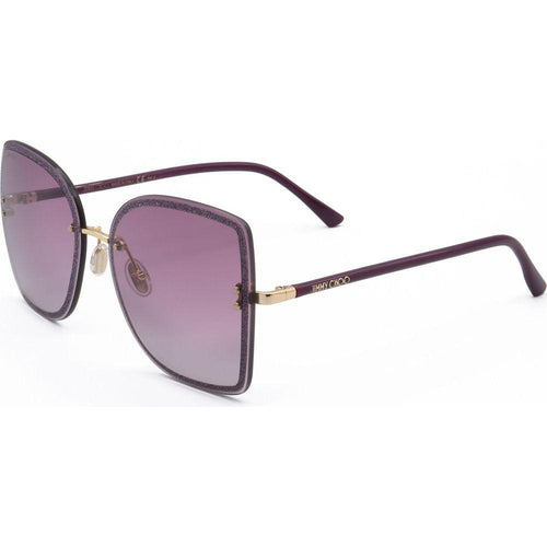 Load image into Gallery viewer, Jimmy Choo Womens Sunglasses LETI S 0VO1 62 15 145 GOLD PLUM
