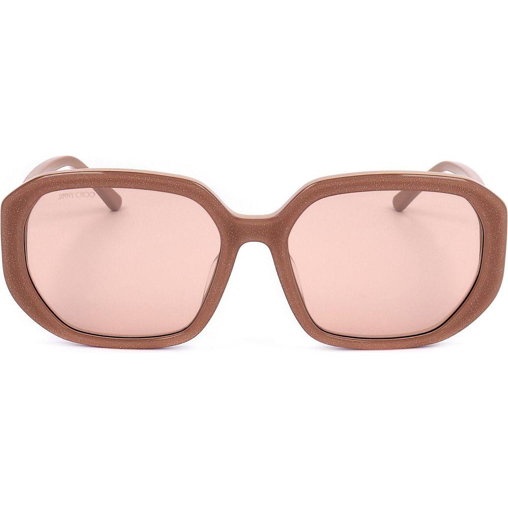 Jimmy Choo Womens Sunglasses KARLY F S FWM 57 18 145 NUDE